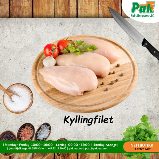Kyllingfilet 1 kg Al Fathi - Pakmat