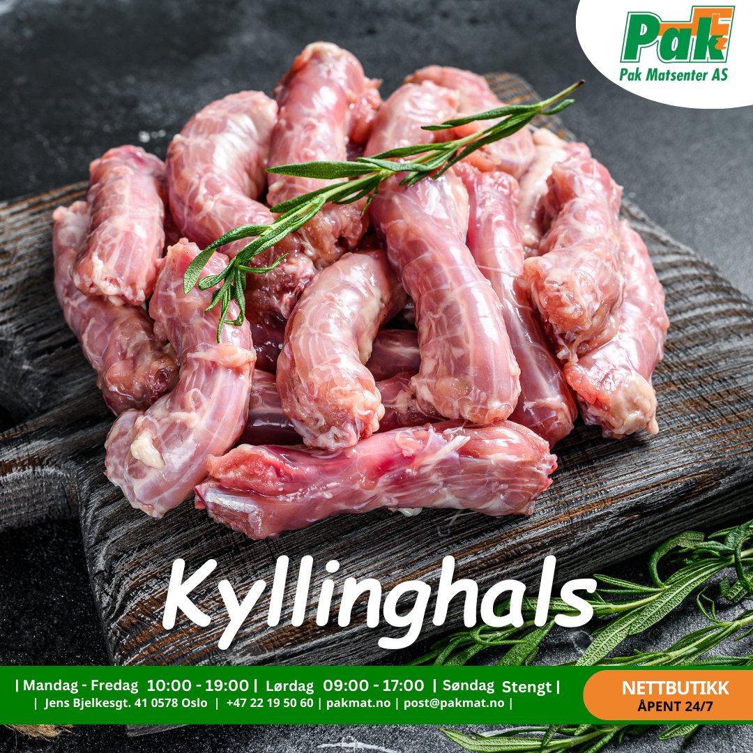 Kyllinghals 1kg - Pakmat