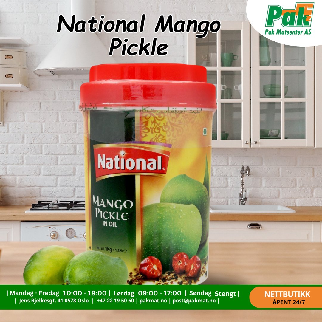 National Mango Pickle 1kg - Pakmat