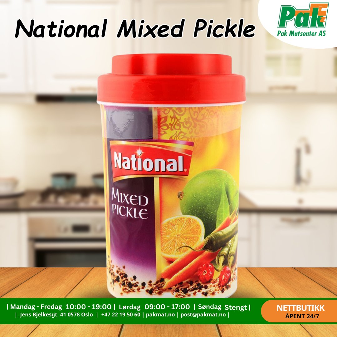 National Mixed Pickle 1kg - Pakmat