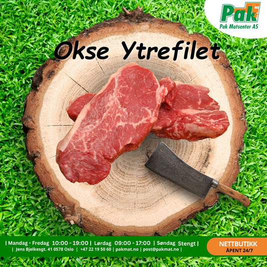 Okse Ytrefilet 1Kg - Pakmat
