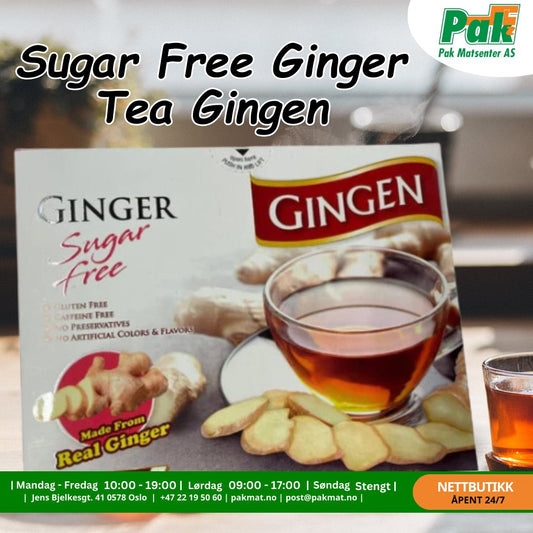 Sugar Free Ginger Tea Gingen - Pakmat