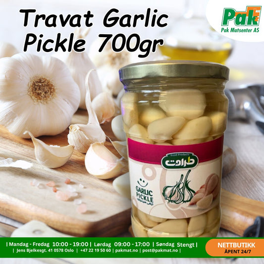Travat Garlic Pickle 700gr - Pakmat