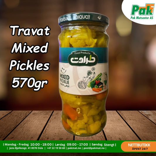 Travat Mixed Pickles 570gr - Pakmat