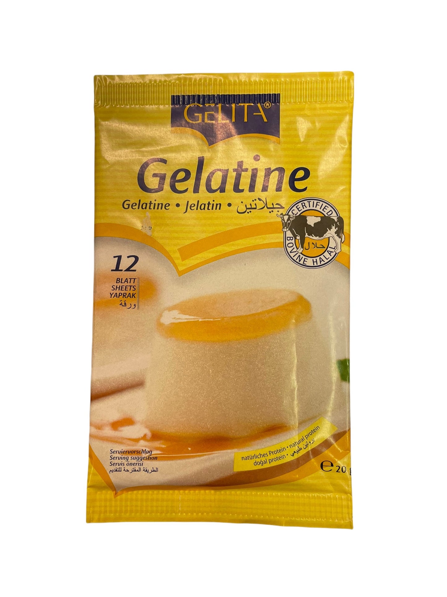 Gelatin plater halal 12 pcs - Pakmat