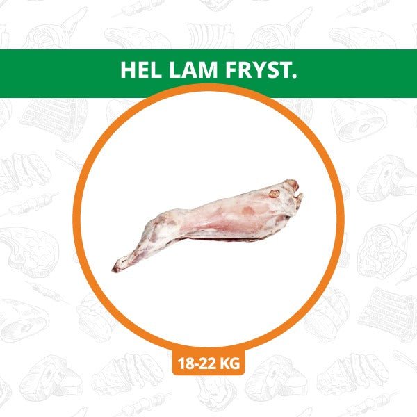 Hel lam fryst. Ca 18-22kg - Pakmat