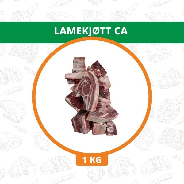 Lamekjøtt ca 1kg - Pakmat