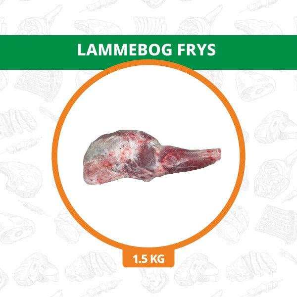 Lammebog frys ca 1.5kg - Pakmat