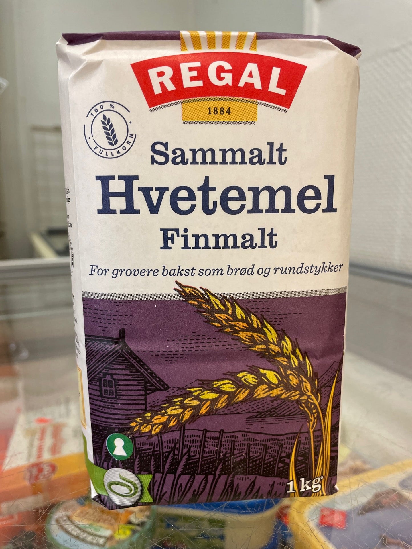 Regal Sammalt Hevtemel Finmalt 1kg x 10 pakker - Pakmat