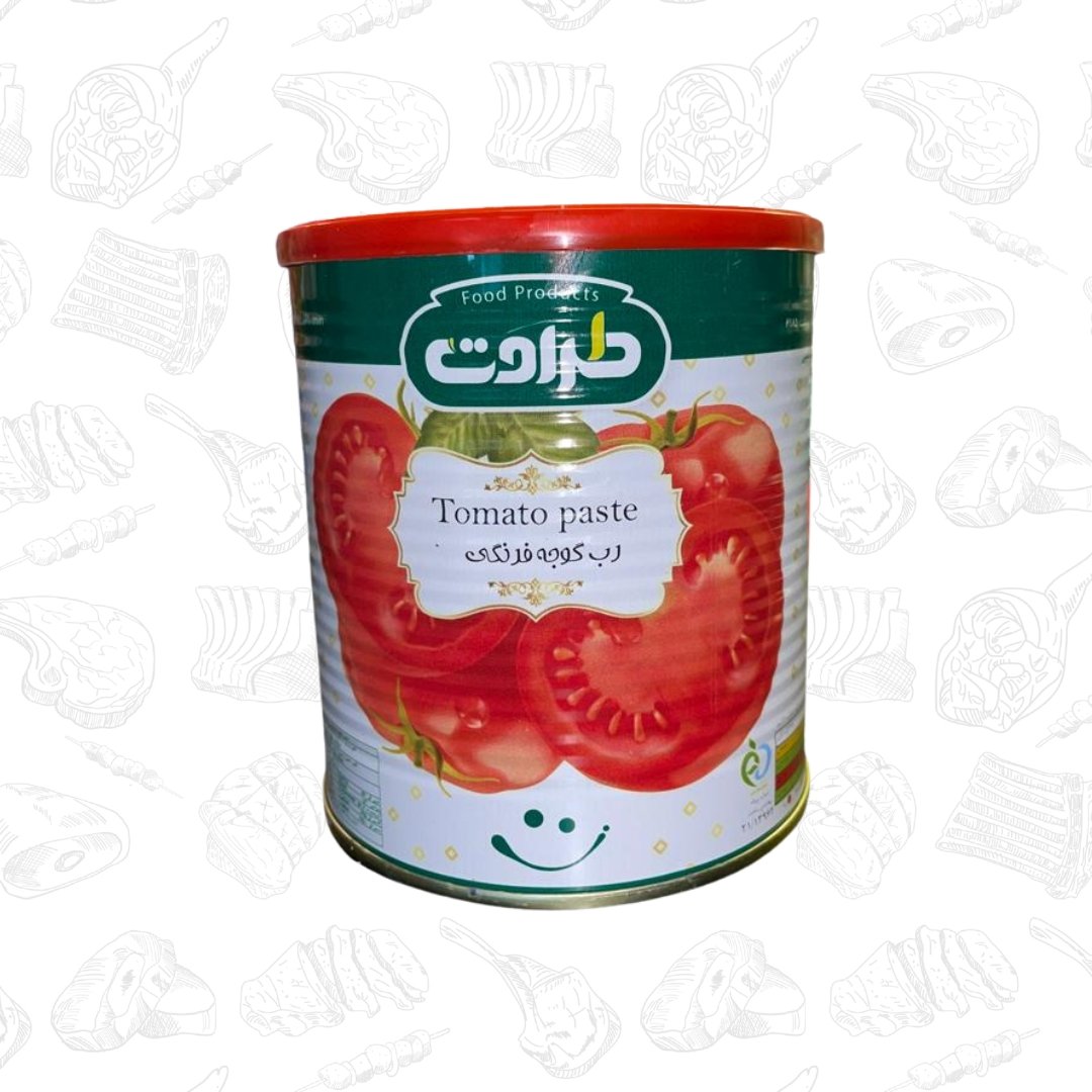 Taravat Tomat paste 800 gms Canned Tomato Paste - Pakmat