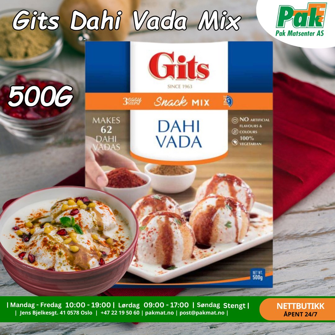 Gits Dahi Vada Mix 500G - Pakmat