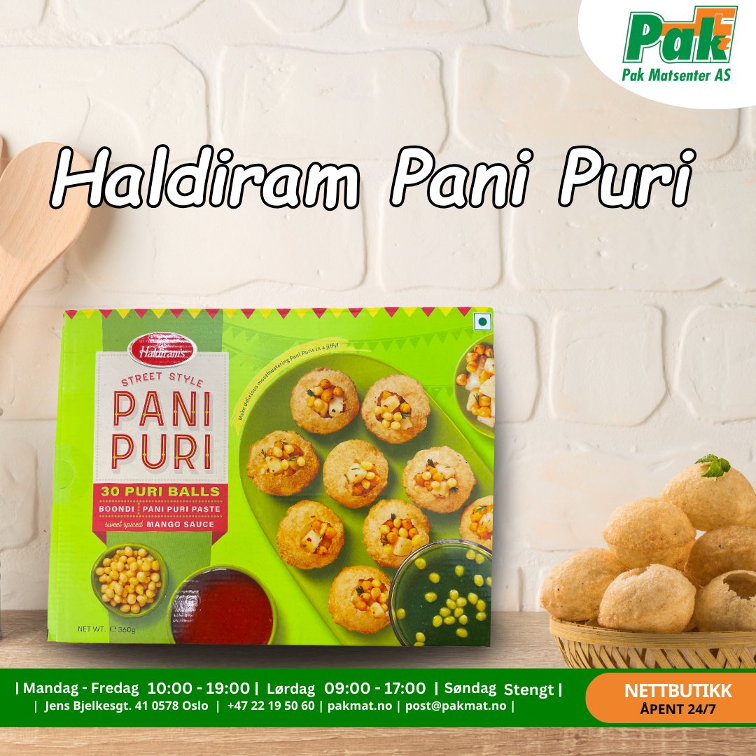 Haldiram Pani Puri 360gms - Pakmat