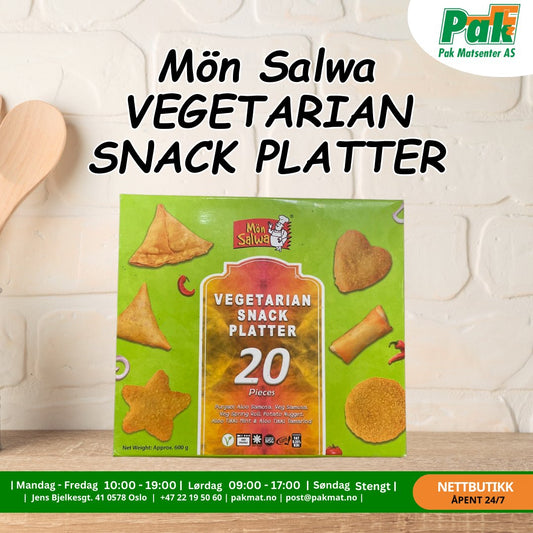 Mön Salwa VEGETARIAN SNACK PLATTER - Pakmat