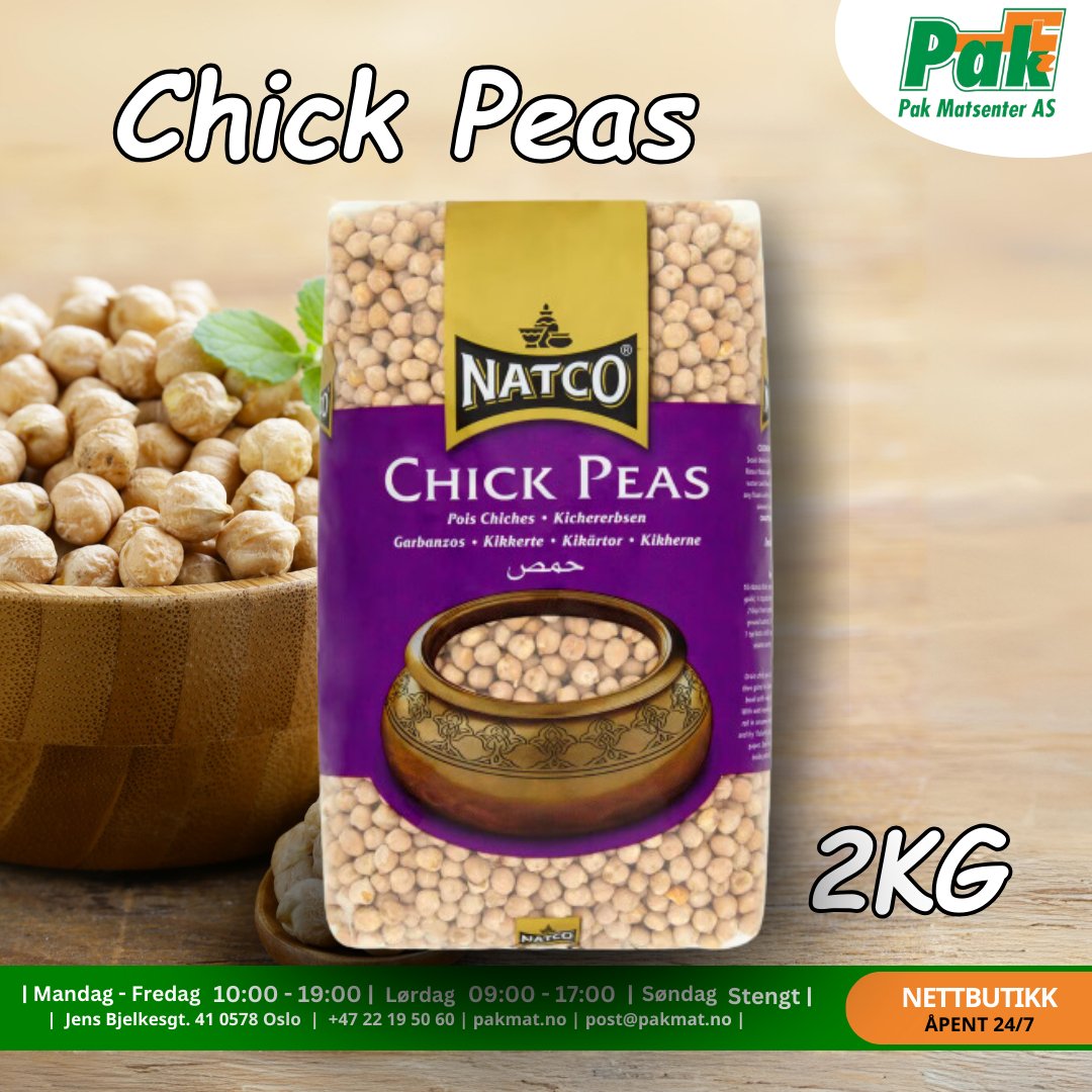 Natco Chick Peas 2KG - Pakmat