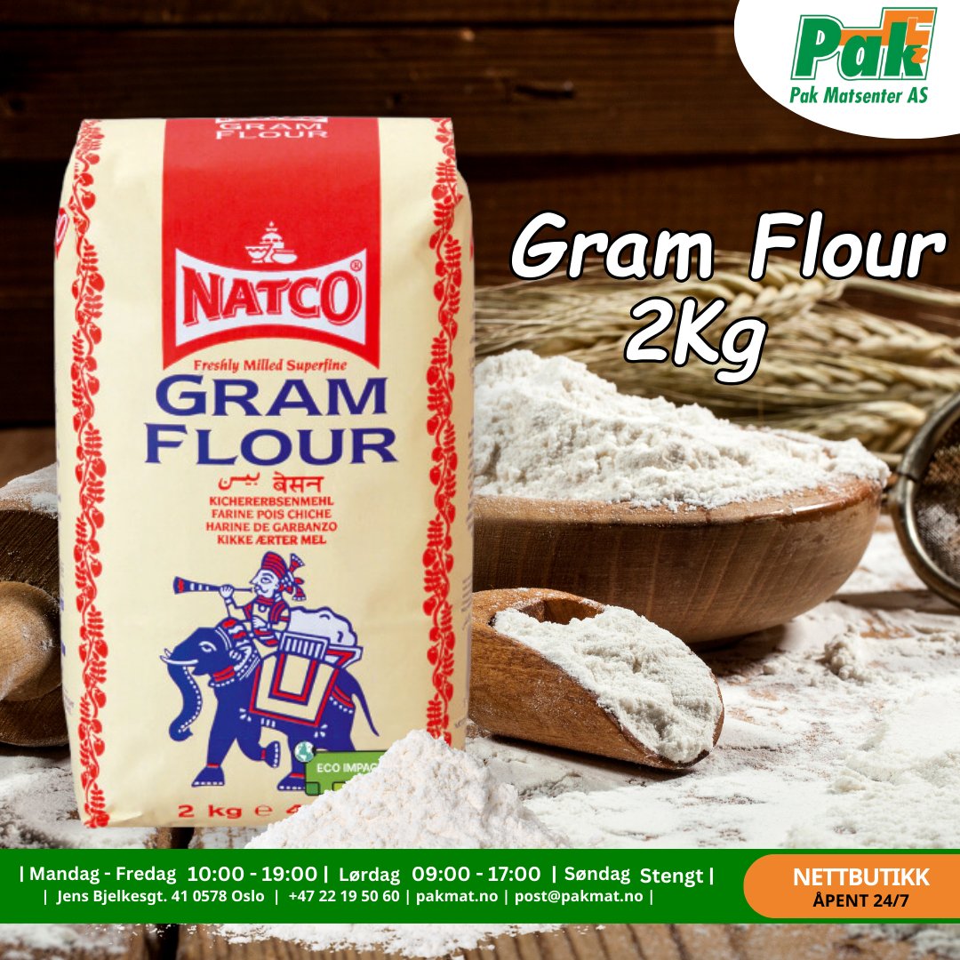 Natco Gram Flour 2Kg - Pakmat