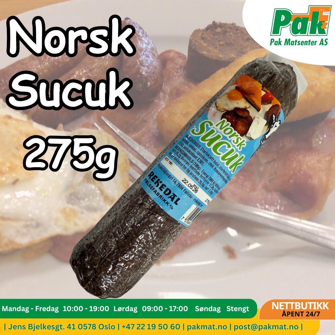 Norsk Sucuk Halal - Pakmat