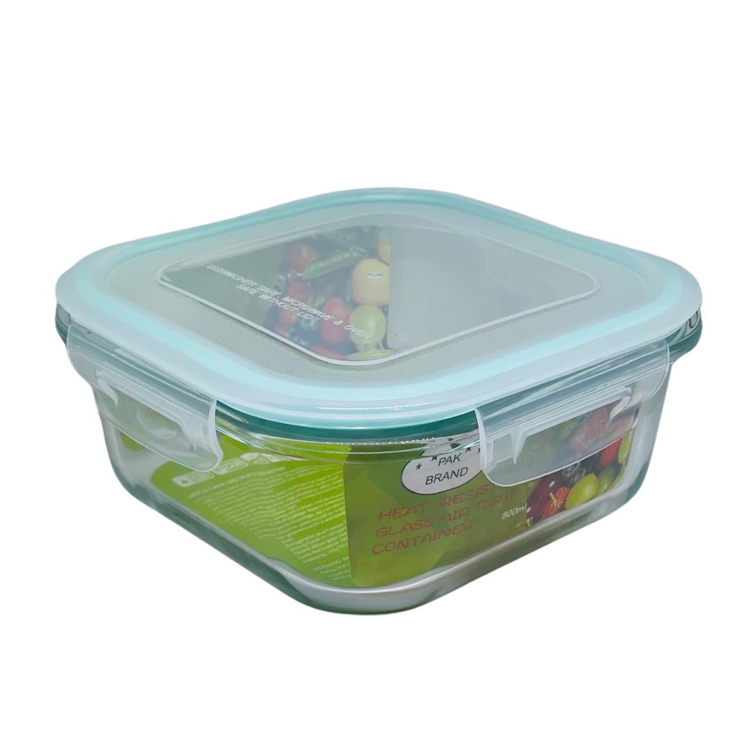 Pak Premium Glass Food Storage Container - 800ml - Pakmat