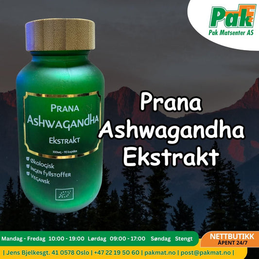 Prana Ashwagandha Ekstrakt - Pakmat