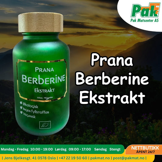 Prana Berberine Ekstrakt - Pakmat