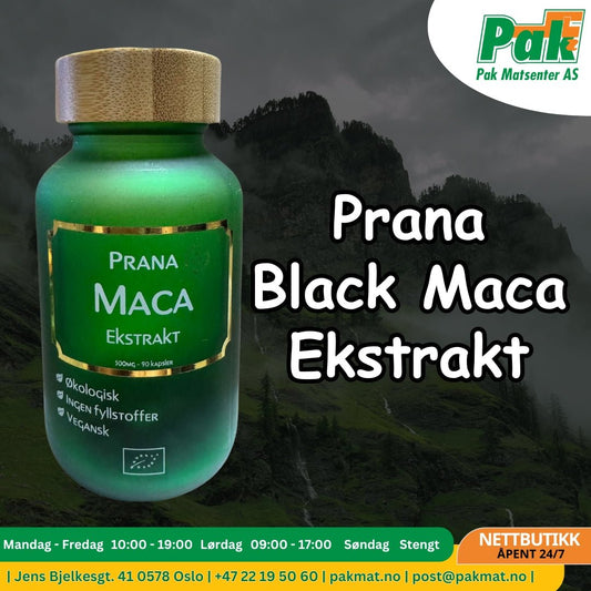 Prana Black Maca Ekstrakt - Pakmat