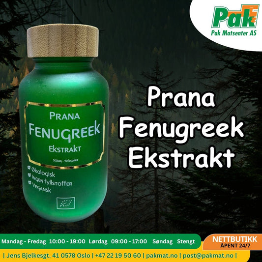 Prana Fenugreek Ekstrakt - Pakmat