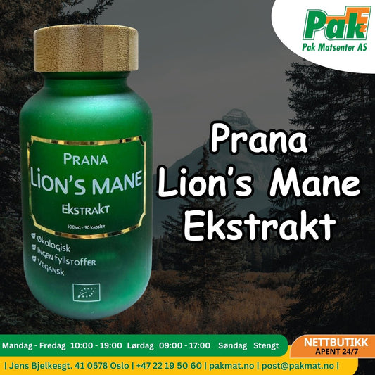 Prana Lion’s Mane Ekstrakt - Pakmat