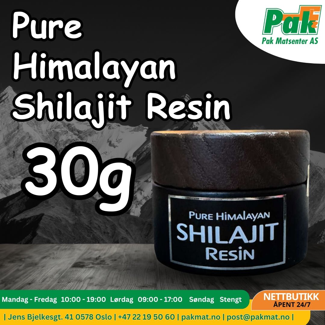 Pure Himalayan Shilajit Resin 30g - Pakmat