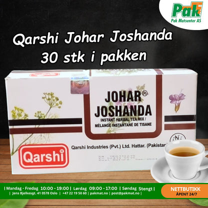 Qarshi Johar Joshanda 30 stk i pakken - Pakmat