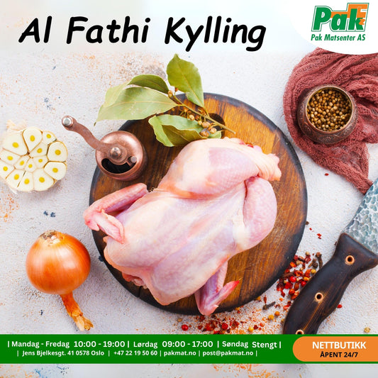 Al Fathi Kylling 10 stk x 975g - Pakmat