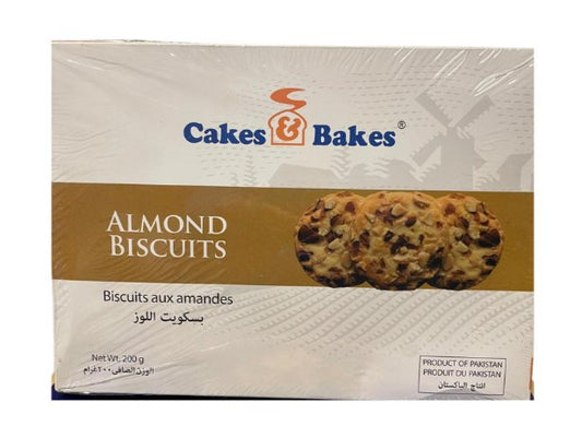 Cakes & Bakes Almond biscuits - Pakmat