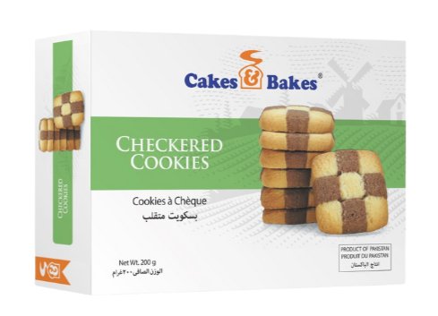 Cakes & Bakes Checkered Cookies - Pakmat