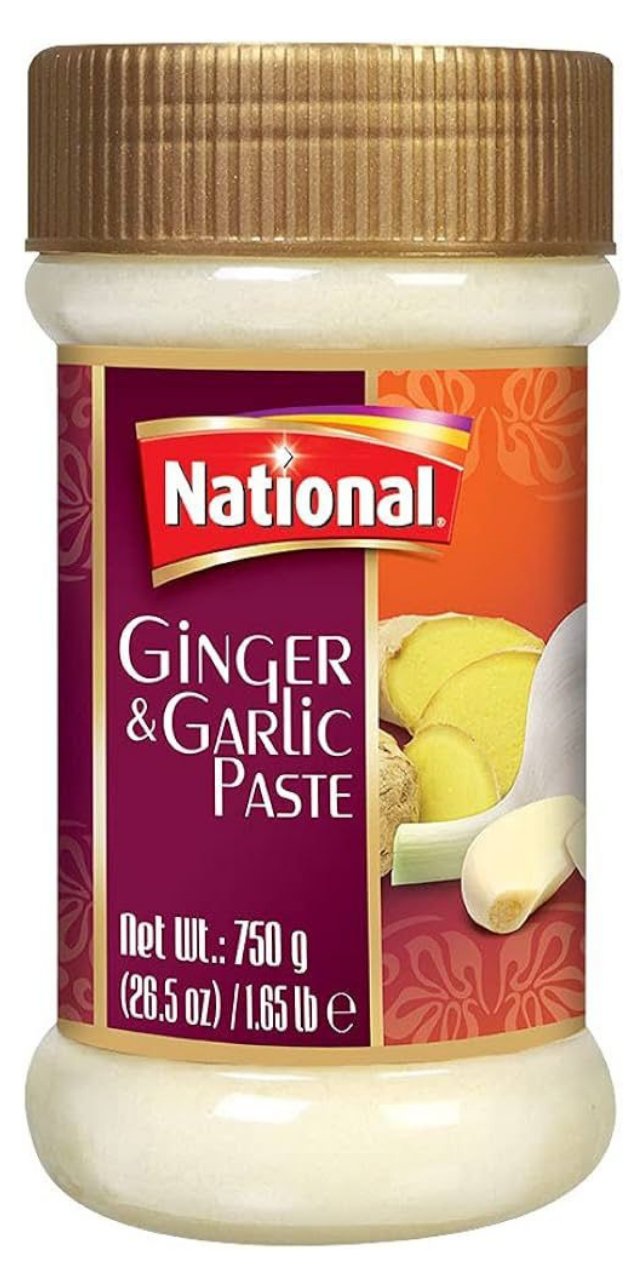 National Ginger Garlic paste (purée) 750g - Pakmat