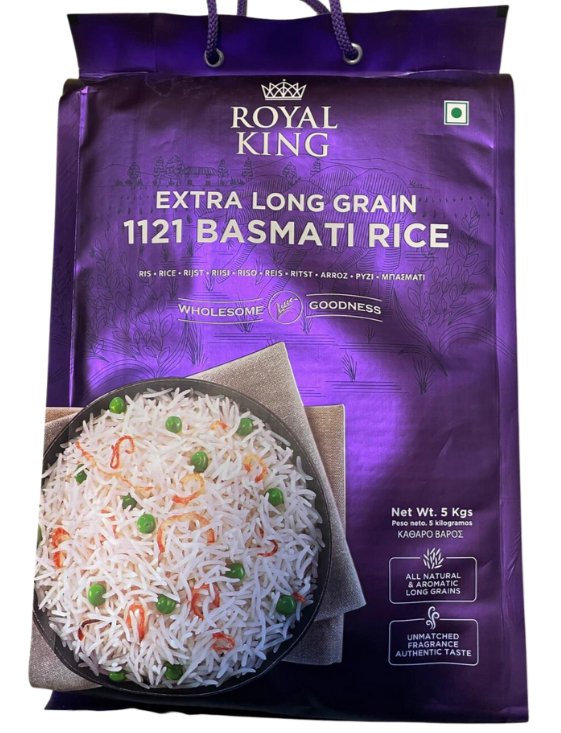 Royal King Extra Long Basmati Rice 5kg – Pakmat