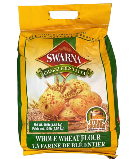 Swarna Chaki Fresh Atta 4.54Kg - Pakmat